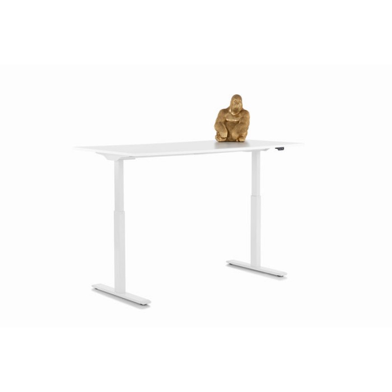 Desk Office White White 160x80